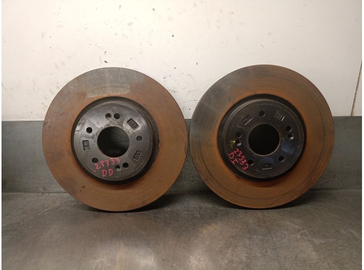 Recambio de disco freno delantero para hyundai tucson hybrid referencia OEM IAM G4FT G4FT 