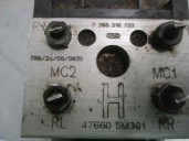 Recambio de abs para nissan almera (n16/e) 2.2 16v turbodiesel cat referencia OEM IAM 476605M301 0265216733 BOSCH