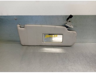 Replacement right sun visor for Volkswagen Passat saloon (3B3) 1.9 TDI OEM IAM reference 6X0857552 
