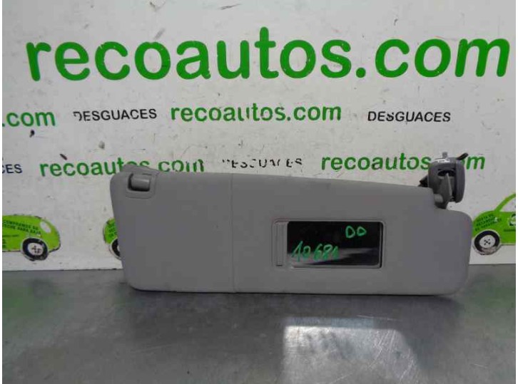 Recambio de parasol derecho para volkswagen phaeton (3d2/3d8) 3.2 v6 24v referencia OEM IAM 3D0857552F 