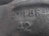 Recambio de pinza freno delantera izquierda para ford transit, caja abierta 1995 2.5 td referencia OEM IAM 2011BF 