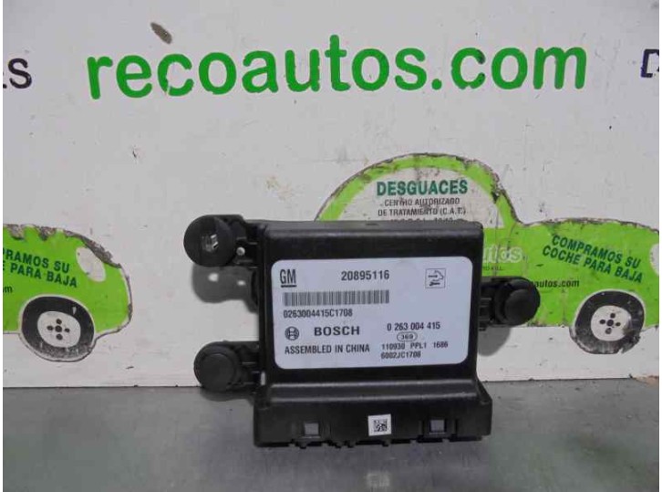 Recambio de modulo electronico para chevrolet cruze 2.0 diesel cat referencia OEM IAM 20895116 0263004415 