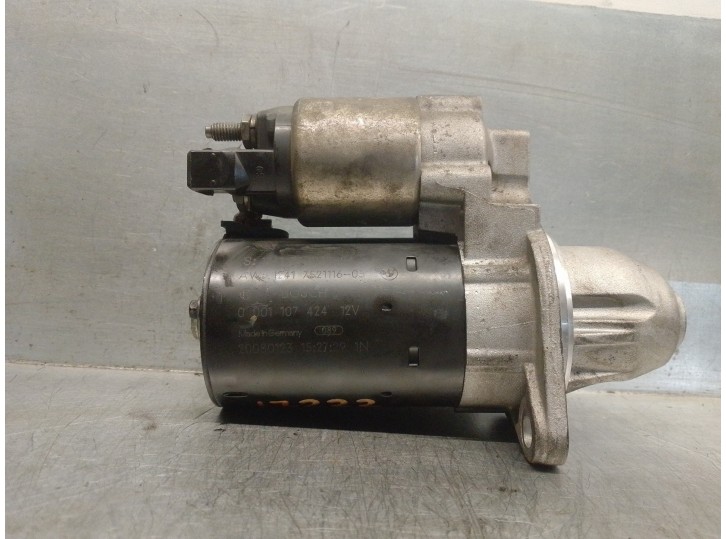 Replacement starter motor for BMW 3 Series coupe (E92) 2.0 16V cat OEM IAM reference 1241752111605 0001107424 BOSCH