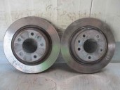 Recambio de disco freno trasero para chevrolet cruze 2.0 diesel cat referencia OEM IAM 13502139  