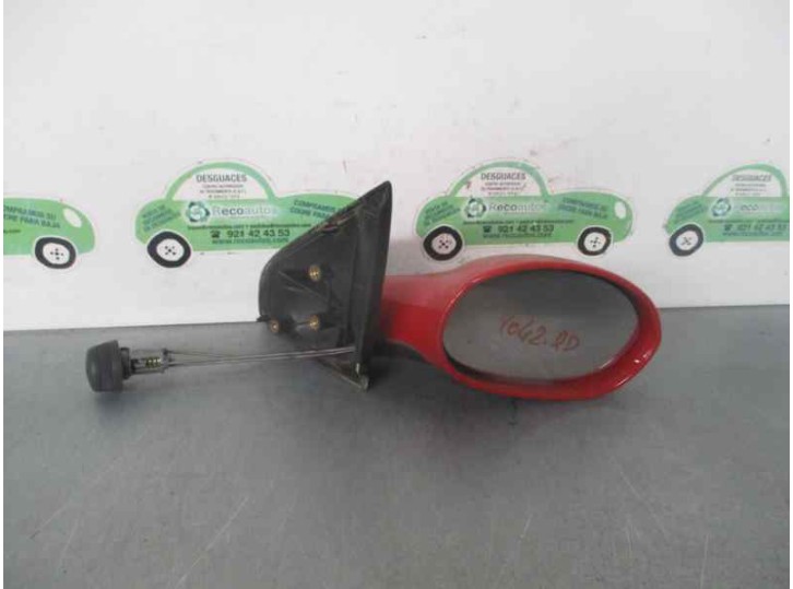 Recambio de retrovisor derecho para lancia lancia y 1.2 cat referencia OEM IAM 0735257259 MANUAL ROJO