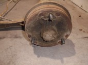 Recambio de puente trasero para renault 12 ts conf 847-99 referencia OEM IAM TAMBOR 3 AGUJEROS BURRA 9