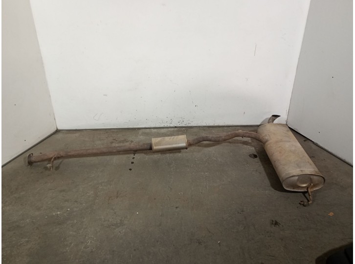 Recambio de tubo escape trasero para nissan qashqai i (j10, nj10) 2.0 referencia OEM IAM 20100JD200 20100JD21A 