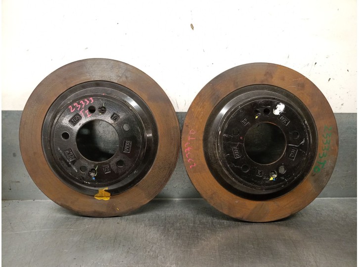 Recambio de disco freno trasero para hyundai tucson hybrid referencia OEM IAM G4FT  