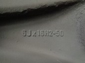 Recambio de llanta para mg serie 800 (rs) 827 si referencia OEM IAM RRC10419XXX R166JX16H2-50 ALUMINIO 15P