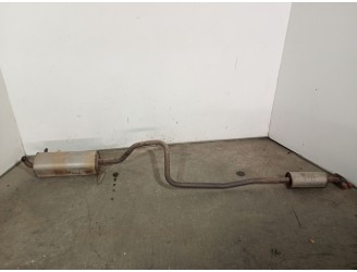 Recambio de tubo escape trasero para ford fiesta vi (cb1, ccn) 1.25 referencia OEM IAM 9V215K244LA 1907949 