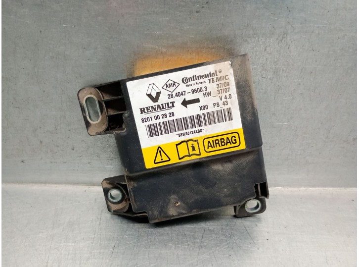 Recambio de centralita airbag para dacia logan mcv 1.5 dci diesel cat referencia OEM IAM 8201002828  28404796003 TEMIC