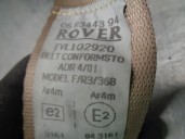 Recambio de cinturon seguridad trasero central para mg serie 800 (rs) 827 si referencia OEM IAM EVL102920  4 PUERTAS