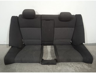 Recambio de asientos traseros para bmw serie 3 coupe (e92) 2.0 16v cat referencia OEM IAM 4333937 TELA NEGRA Y GRIS 2 PUERTAS