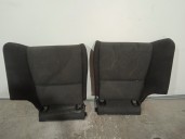 Recambio de asientos traseros para bmw serie 3 coupe (e92) 2.0 16v cat referencia OEM IAM 4333937 TELA NEGRA Y GRIS 2 PUERTAS