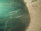 Recambio de aleta delantera derecha para daewoo matiz 0.8 cat referencia OEM IAM 96562086 VERDE 