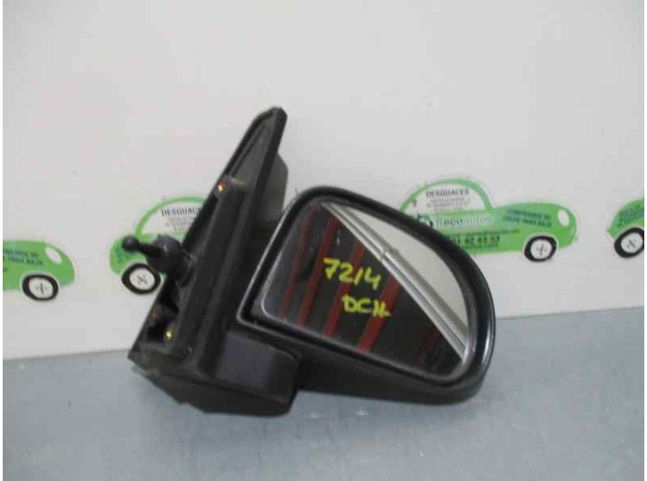 Recambio de retrovisor derecho para hyundai atos prime (mx) 1.0 cat referencia OEM IAM 8762006101CA MANUAL NEGRO