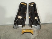 Recambio de asientos traseros para bmw serie 3 coupe (e92) 2.0 16v cat referencia OEM IAM 4333937 TELA NEGRA Y GRIS 2 PUERTAS