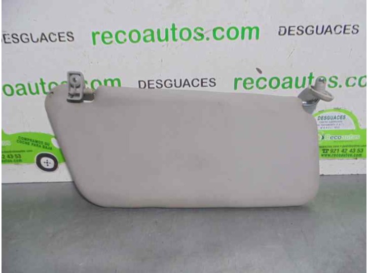 Recambio de parasol derecho para daewoo matiz 0.8 cat referencia OEM IAM 96659448  
