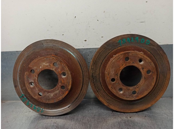 Recambio de disco freno delantero para renault kangoo (f/kc0) 1.5 dci diesel referencia OEM IAM 7701204286  