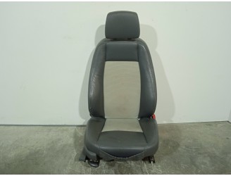 Recambio de asiento delantero derecho para saab 9-3 sport hatch 2.0 cat referencia OEM IAM 12803605 CUERO Y TELA NEGRA Y BEIGE 5