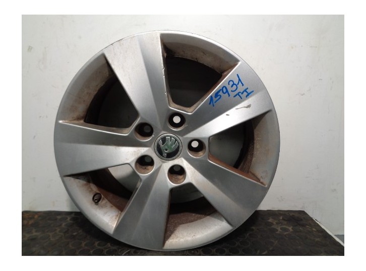 Recambio de llanta para skoda superb (3v3) active referencia OEM IAM 3V0601025AC R166.5JX16H2ET41 ALUMINIO 5P