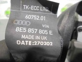 Recambio de cinturon seguridad trasero derecho para audi a4 berlina (8e) 2.0 20v cat (alt) referencia OEM IAM 8E5857805E 4 PUER