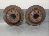 Replacement rear brake disc for Ford Focus Saloon (CAK) 1.8 16V CAT OEM IAM reference 1780880 