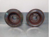 Replacement rear brake disc for Ford Focus Saloon (CAK) 1.8 16V CAT OEM IAM reference 1780880 