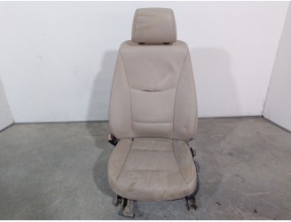 Recambio de asiento delantero izquierdo para bmw x3 (f25) 2.0 referencia OEM IAM 4822878 CUERO MARRON CLARO 5 PUERTAS