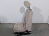 Recambio de asiento delantero izquierdo para bmw x3 (f25) 2.0 referencia OEM IAM 4822878 CUERO MARRON CLARO 5 PUERTAS