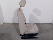 Recambio de asiento delantero izquierdo para bmw x3 (f25) 2.0 referencia OEM IAM 4822878 CUERO MARRON CLARO 5 PUERTAS