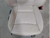 Recambio de asiento delantero izquierdo para bmw x3 (f25) 2.0 referencia OEM IAM 4822878 CUERO MARRON CLARO 5 PUERTAS