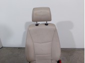 Recambio de asiento delantero izquierdo para bmw x3 (f25) 2.0 referencia OEM IAM 4822878 CUERO MARRON CLARO 5 PUERTAS