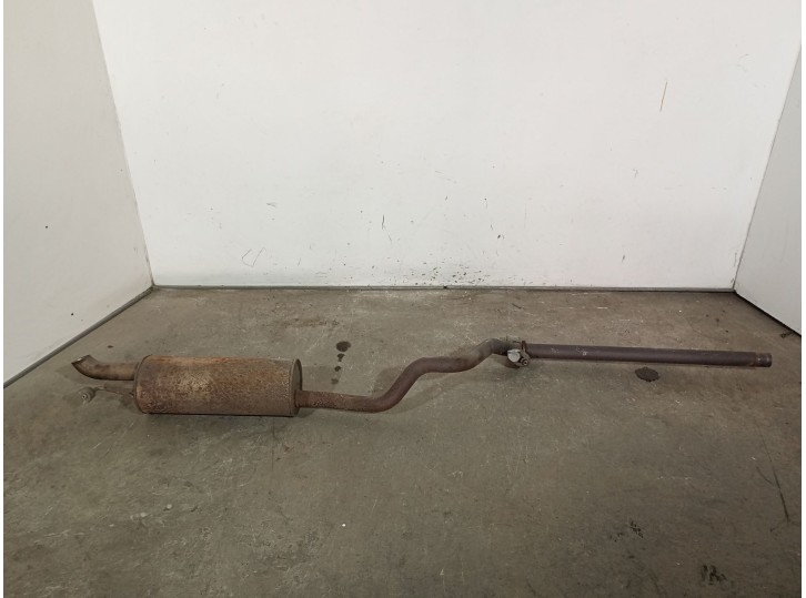 Recambio de tubo escape trasero para seat toledo iv (kg3) 1.6 tdi referencia OEM IAM 6RA253611E 6RA253609AF 