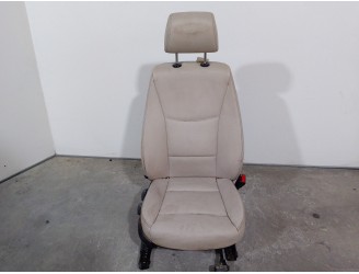 Recambio de asiento delantero derecho para bmw x3 (f25) 2.0 referencia OEM IAM 4822883 CUERO MARRON CLARO 5 PUERTAS