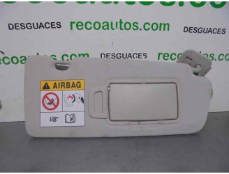 Recambio de parasol derecho para renault megane iv berlina 5p 1.5 dci diesel fap energy referencia OEM IAM 964007862R 
