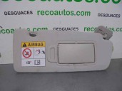 Recambio de parasol derecho para renault megane iv berlina 5p 1.5 dci diesel fap energy referencia OEM IAM 964007862R 