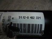 Recambio de refuerzo paragolpes trasero para bmw x5 (e53) 4.4 v8 32v cat (m62) referencia OEM IAM 51128402331 CESTA 21B