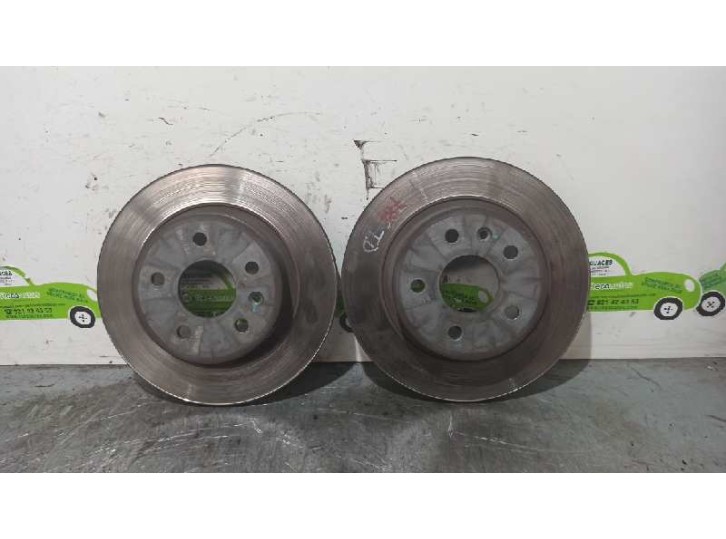Recambio de disco freno trasero para opel mokka x 1.6 cdti dpf referencia OEM IAM   