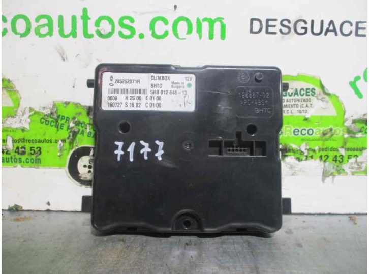 Replacement electronic module for Renault Megane IV saloon 5d 1.5 dCi diesel FAP energy OEM IAM reference 285252071R 5HB0126