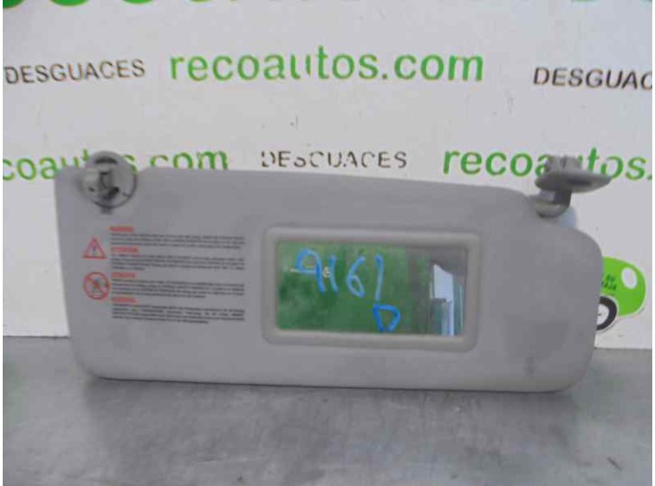 Recambio de parasol derecho para renault clio ii fase ii (b/cb0) 1.5 dci diesel referencia OEM IAM 7700849118 