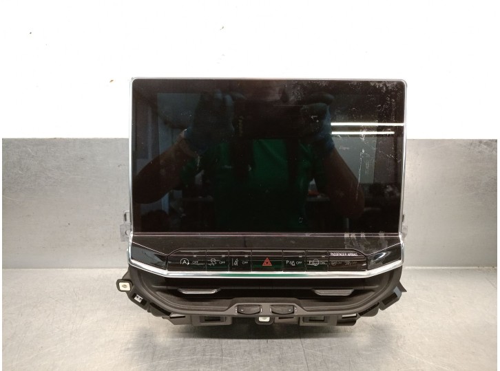 Recambio de pantalla multifuncion para jeep compass (mp, m6, mv, m7) 1.3 referencia OEM IAM 68455716AG 