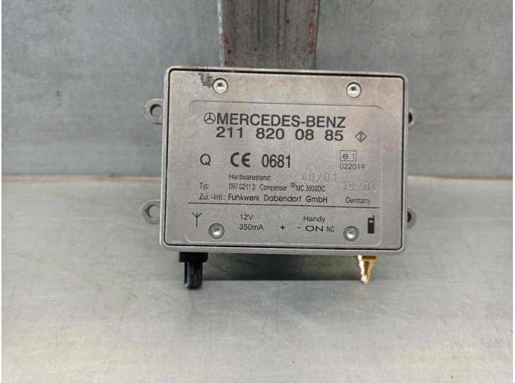 Recambio de modulo electronico para mercedes-benz clase m (w163) 4.0 cdi 32v cat referencia OEM IAM 2118200885  