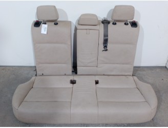 Recambio de asientos traseros para bmw x3 (f25) 2.0 referencia OEM IAM 4822951 CUERO MARRON CLARO 5 PUERTAS