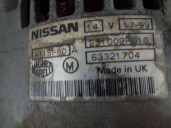 Replacement alternator for Nissan Primera saloon (P11) 1.6 16V CAT OEM IAM reference 231002F010 63321704 MAGNETI MARELLI