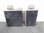 Recambio de asientos traseros para bmw x3 (f25) 2.0 referencia OEM IAM 4822951 CUERO MARRON CLARO 5 PUERTAS