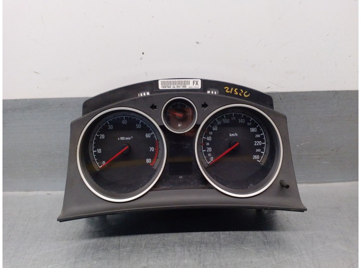 Recambio de cuadro instrumentos para opel astra h (a04) 1.6 (l48) referencia OEM IAM 13267542 6261025 