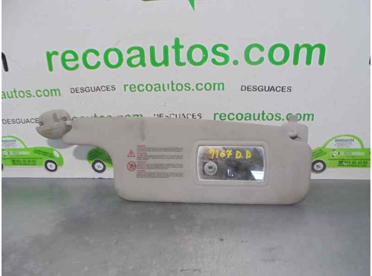 Recambio de parasol derecho para renault megane ii berlina 5p 1.9 dci diesel fap referencia OEM IAM 