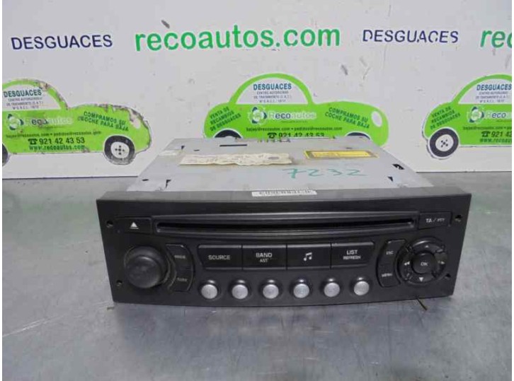 Recambio de sistema audio / radio cd para citroën c4 coupe vtr plus referencia OEM IAM 9659138977  