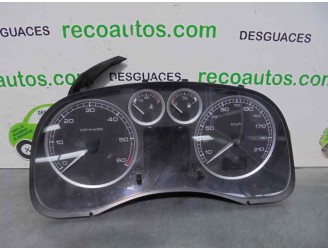 Recambio de cuadro instrumentos para peugeot 307 break / sw (s1) 1.6 hdi referencia OEM IAM 9655476580 
